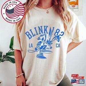 Retro Blink 182 Shirt World Tour Classic T-Shirt